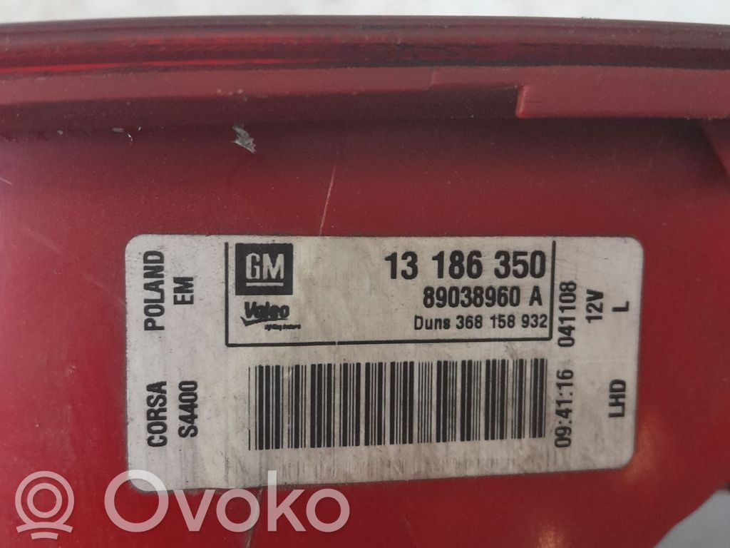 Opel Corsa D Luci posteriori 