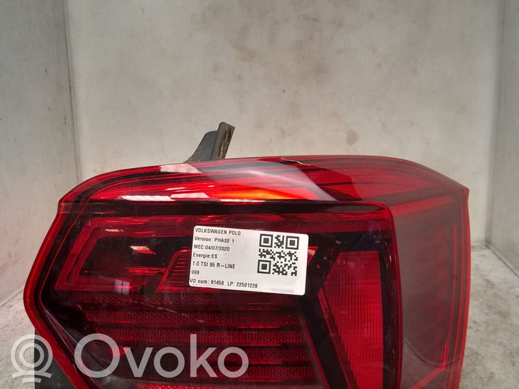 Volkswagen Polo VI Luci posteriori