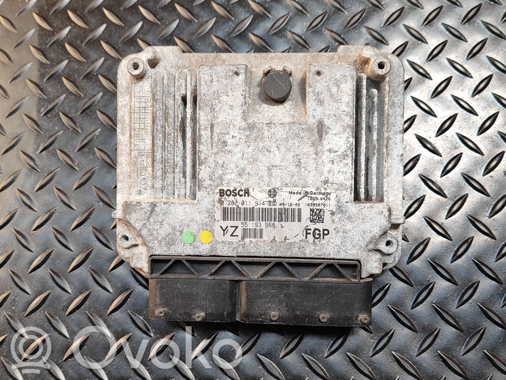 Engine control unit/module   0281011914,55193968