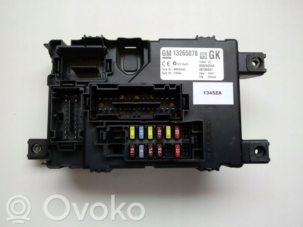Opel Corsa D Unidad de control/módulo ECU del motor 
