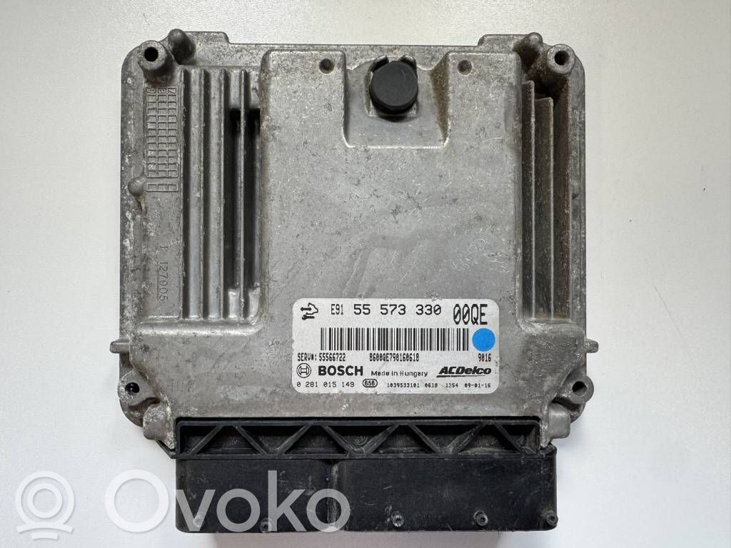 Engine control unit/module   55573330,55566722,0281015149