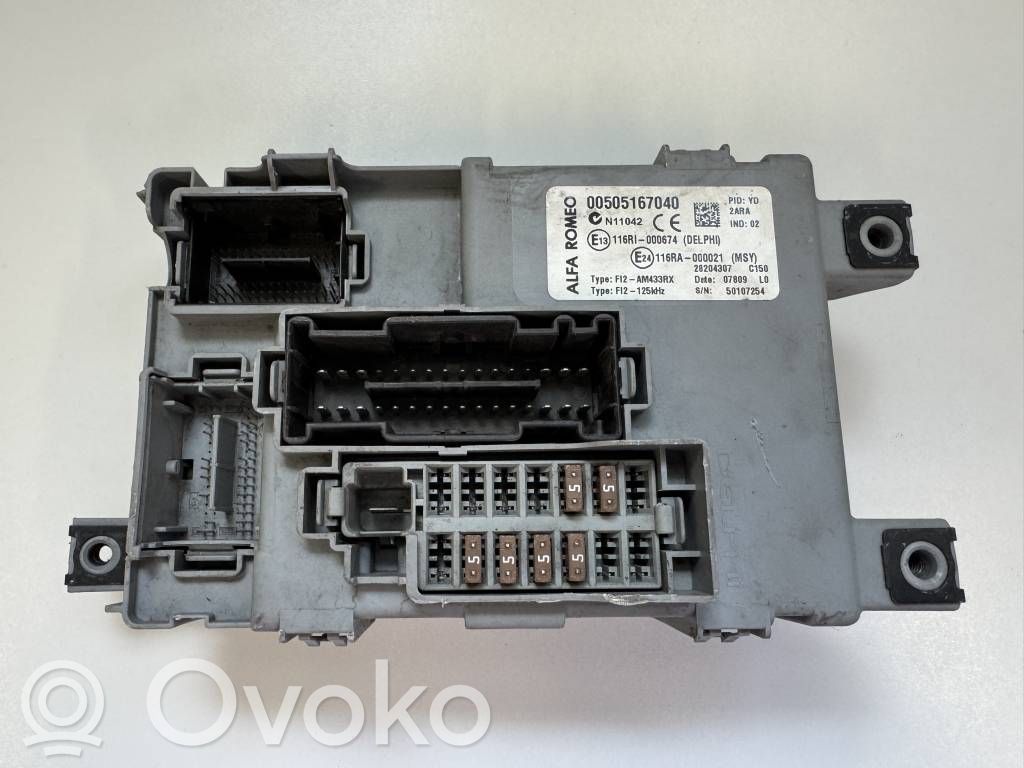 Alfa Romeo Mito Calculateur moteur ECU 