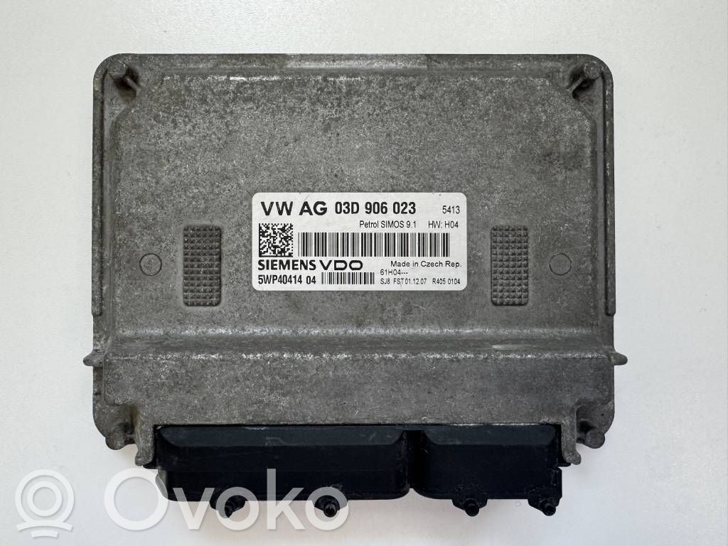 Engine control unit/module   03D906023,SLM0S91,5WP4041404