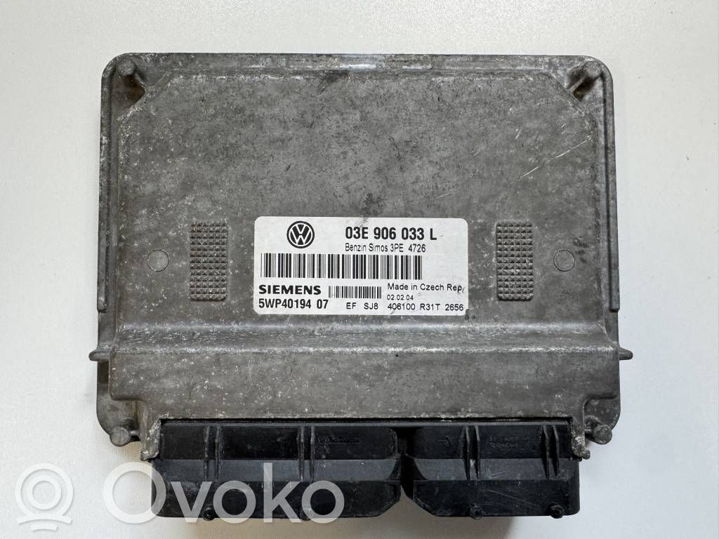 Volkswagen Polo Unitate/modul de control motor 