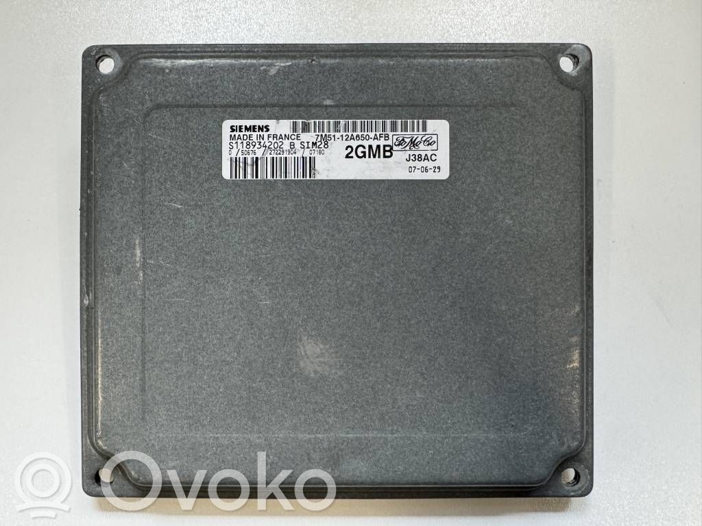 Unidad de control/módulo del motor   7M5112A650AFB,S118934202B,2GMB