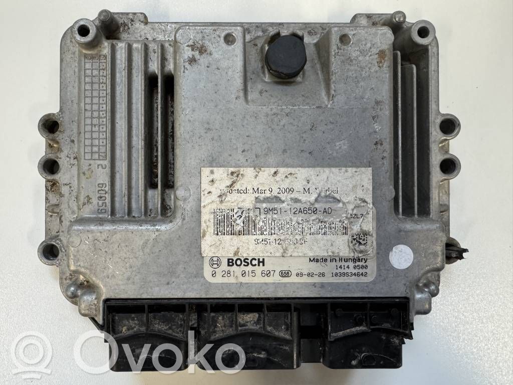 Unidad de control/módulo del motor   9M5112A650AD,9M5112350BF,0281015607