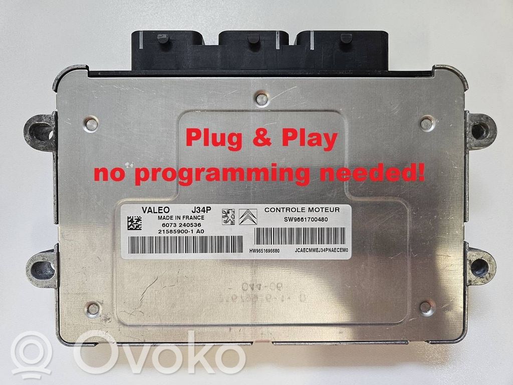 Citroen C2 Engine control unit/module 