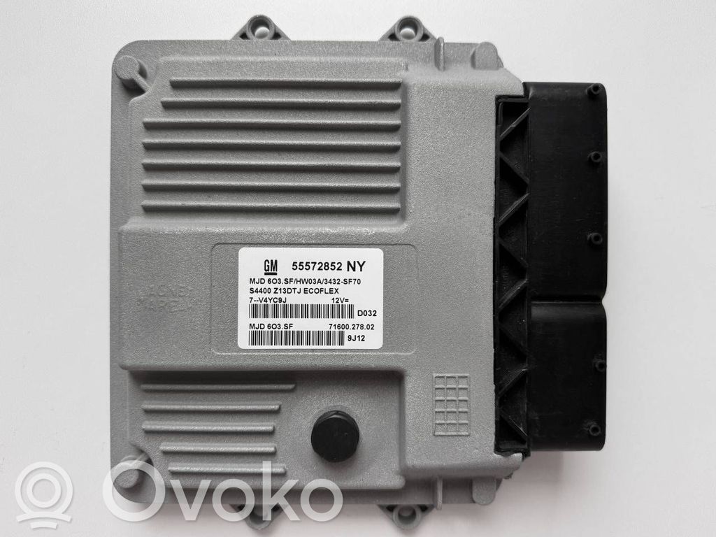 Opel Corsa D Engine control unit/module 
