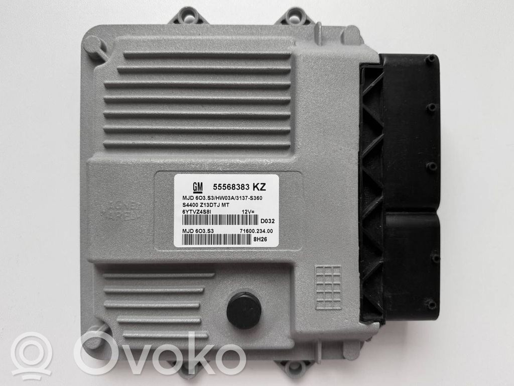 Engine control unit/module   55568383KZ,55568383,MJD603S3,MJD6O3S3