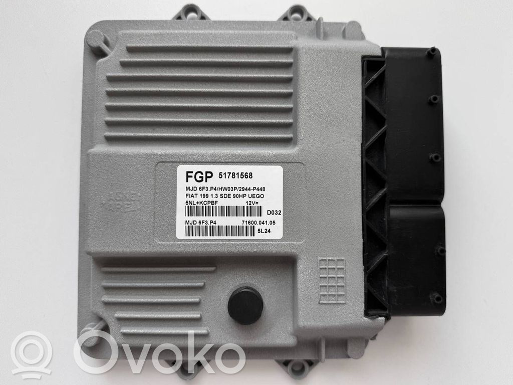 Fiat Grande Punto Engine control unit/module 