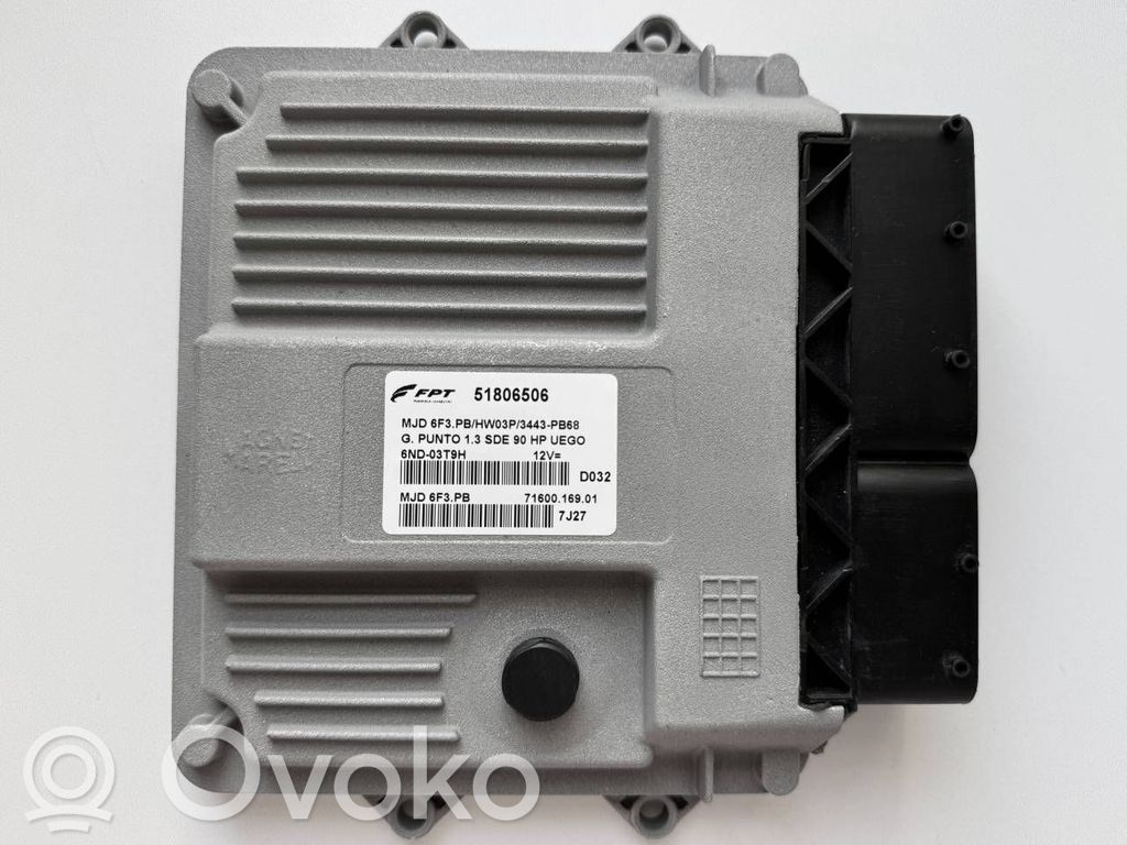 Fiat Grande Punto Sterownik / Moduł ECU 