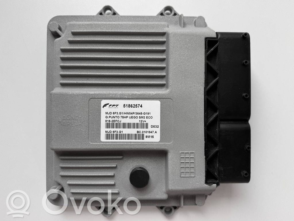 Fiat Grande Punto Sterownik / Moduł ECU 