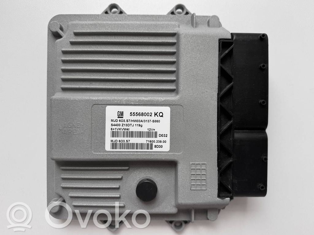 Engine control unit/module   55568002KQ,55568002,MJD603S7