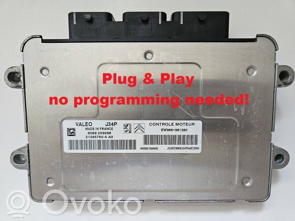 Citroen C2 Engine control unit/module 