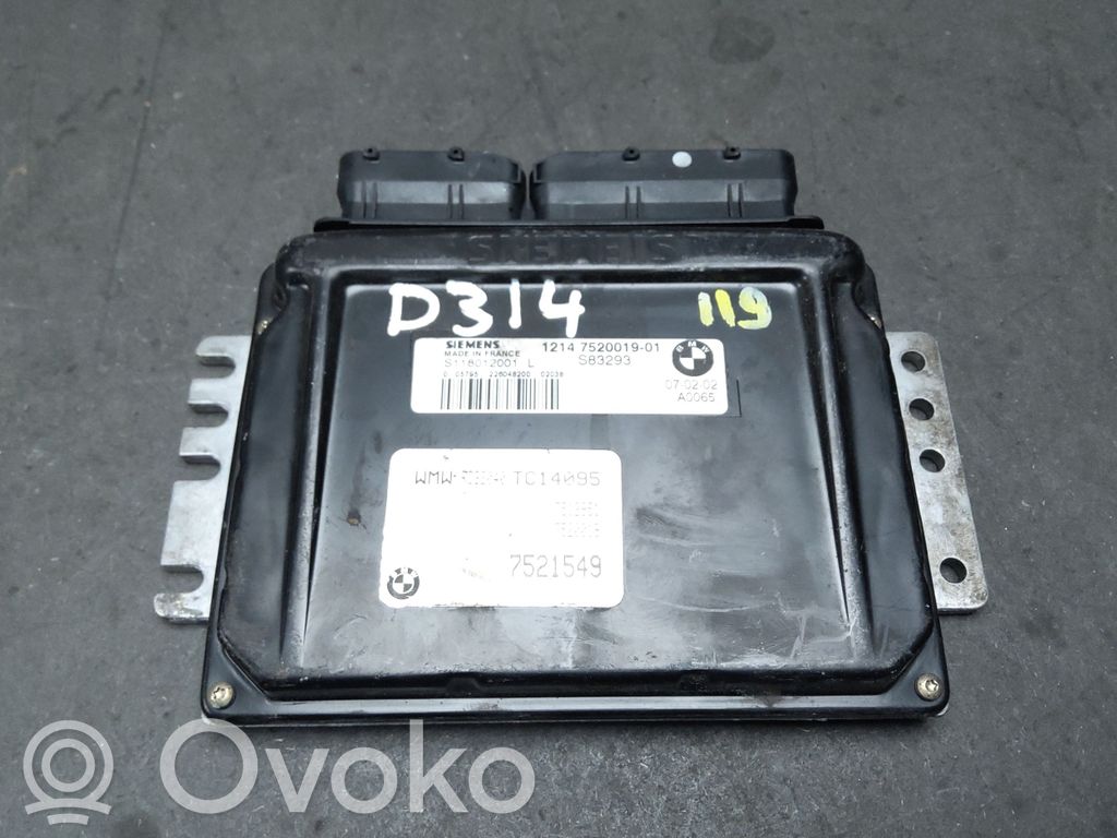 BMW 3 E46 Engine control unit/module ECU 