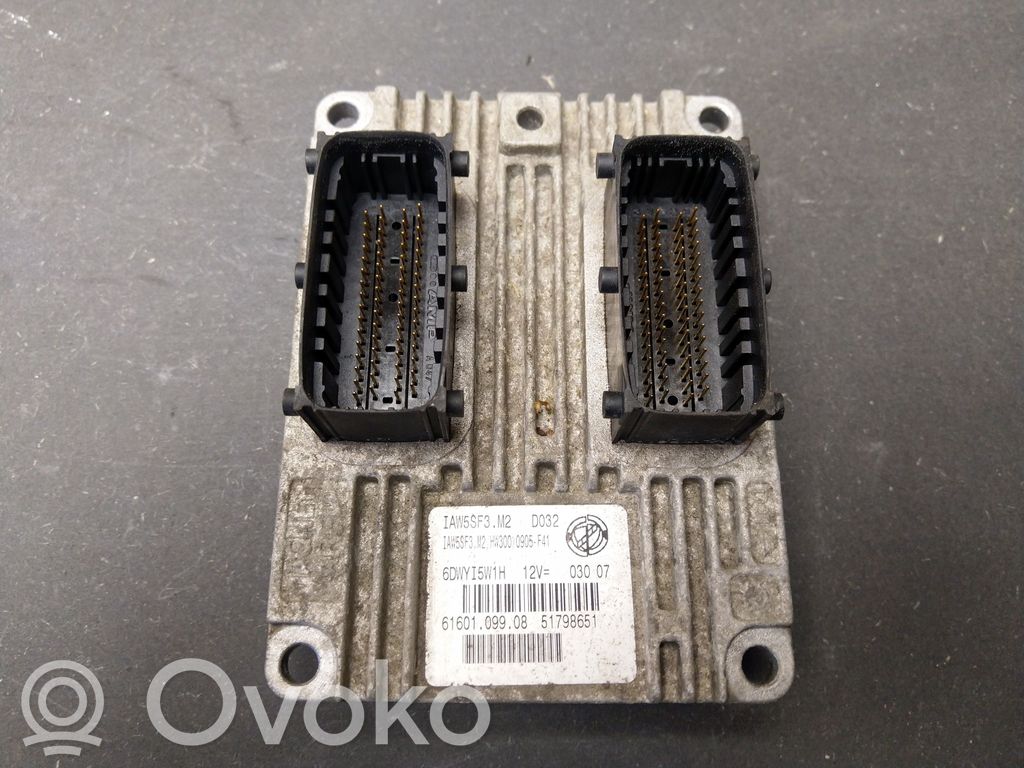 Engine control unit/module   51798649,6160109808