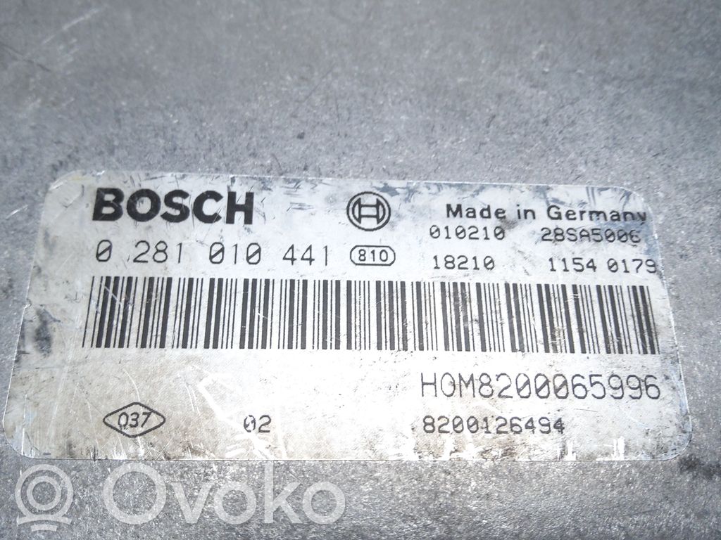 Renault Scenic II -  Grand scenic II Engine control unit/module ECU 