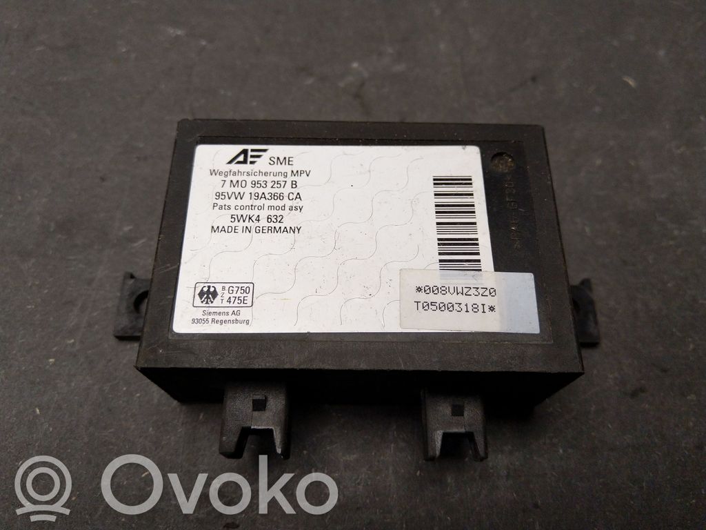 Volkswagen Sharan Immobilizer control unit/module 
