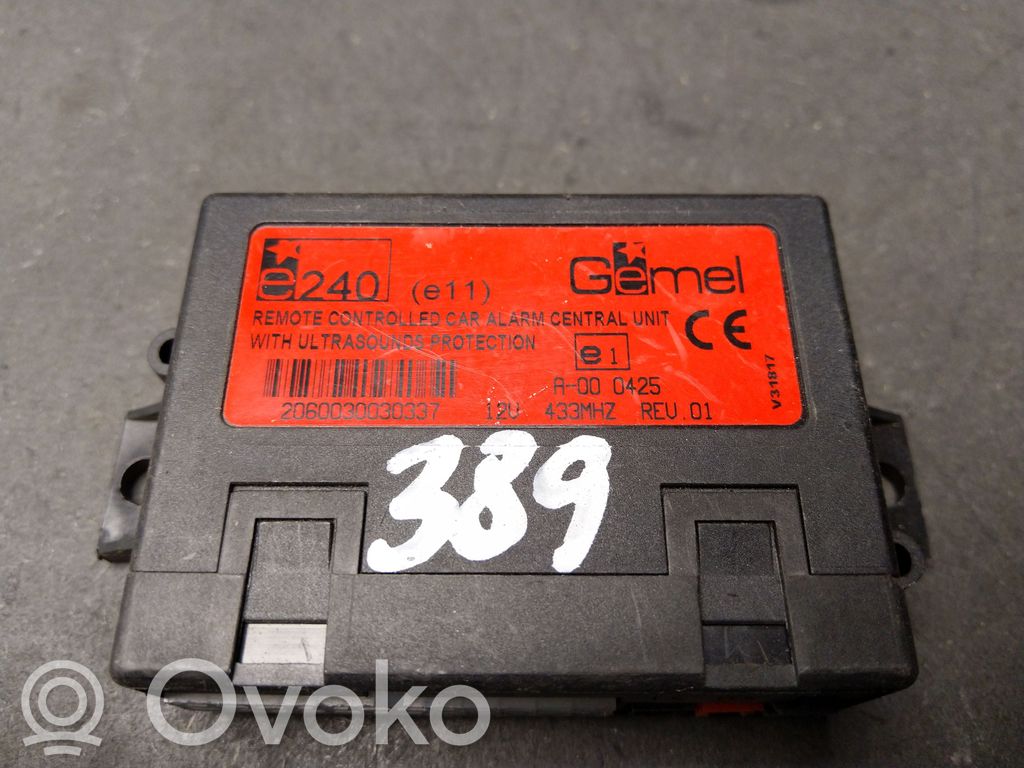 Suzuki Jimny Other control units/modules 