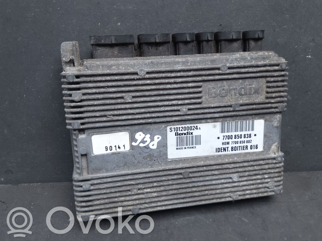 Engine control unit/module ECU   7700850838,S101200024A,7700850802