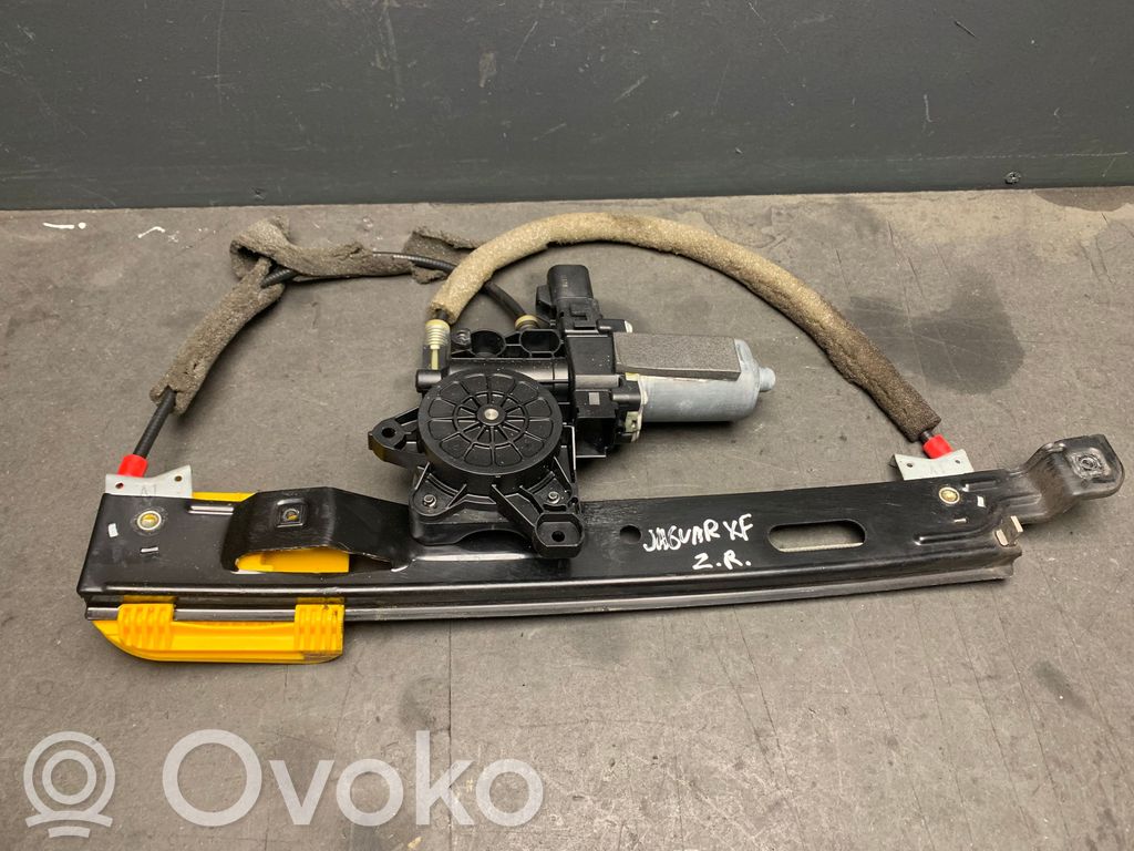 Jaguar XF Mechanizm podnoszenia szyby tylnej bez silnika 