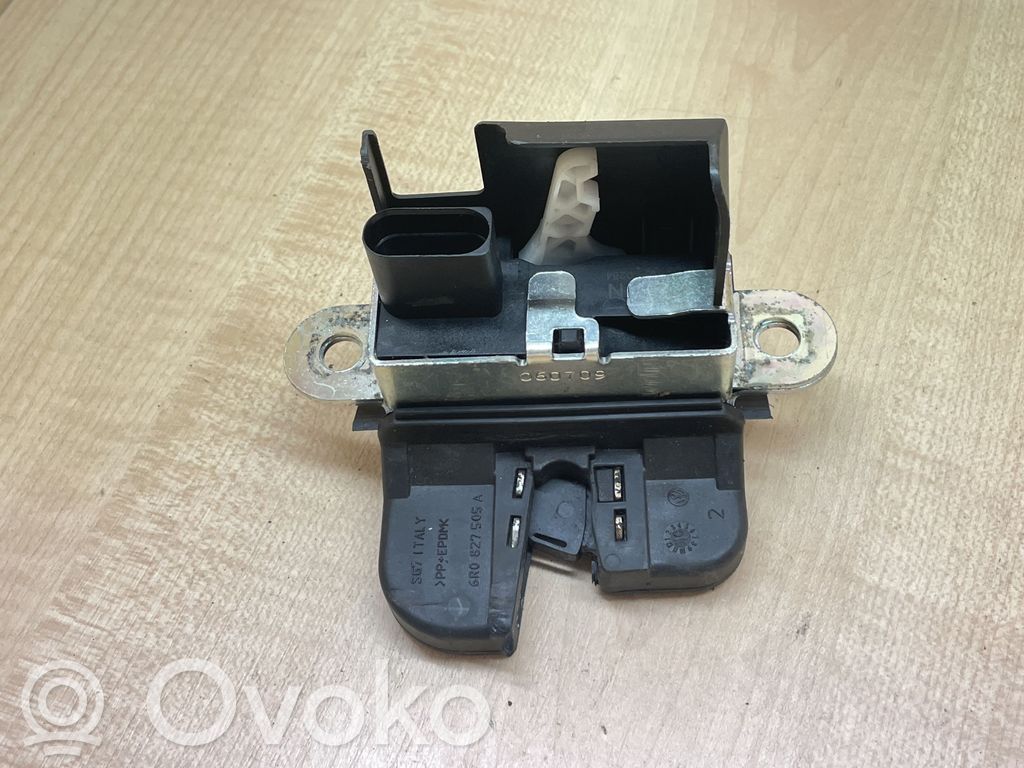 Volkswagen Polo V 6R Zamek klapy tylnej / bagażnika 