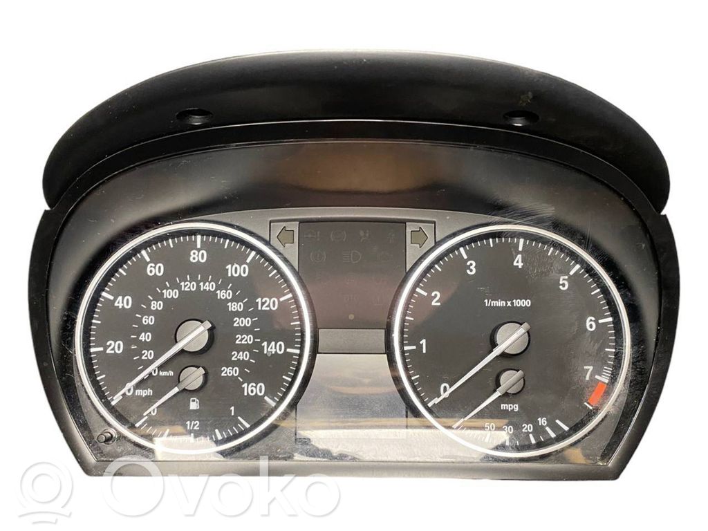 BMW 3 E90 E91 Speedometer (instrument cluster) 