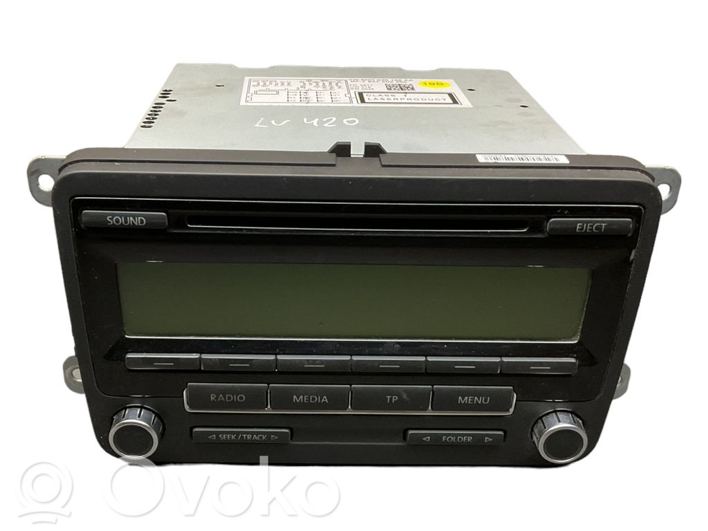 Volkswagen Golf Plus Panel / Radioodtwarzacz CD/DVD/GPS 