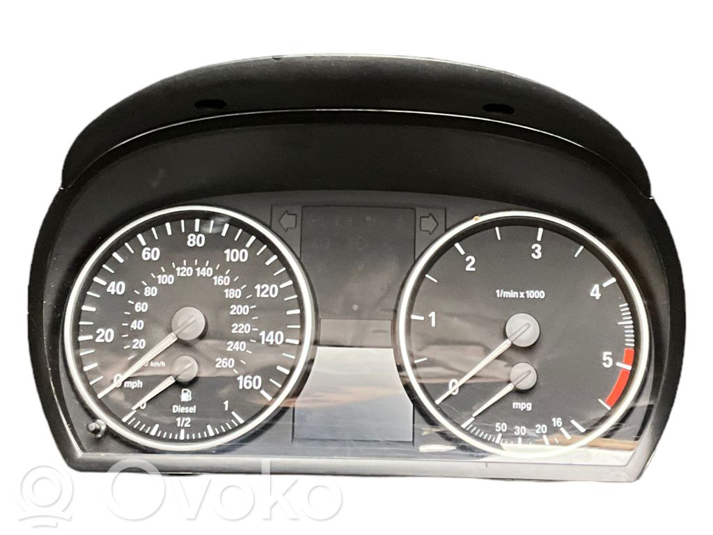BMW 3 E90 E91 Speedometer (instrument cluster) 