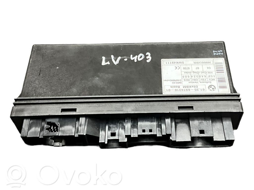 BMW 5 E60 E61 Module confort 