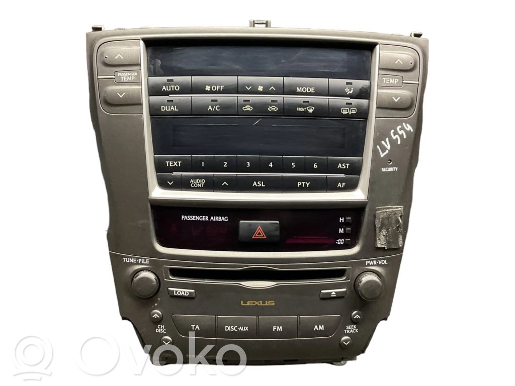 Lexus IS 220D-250-350 Panel / Radioodtwarzacz CD/DVD/GPS 