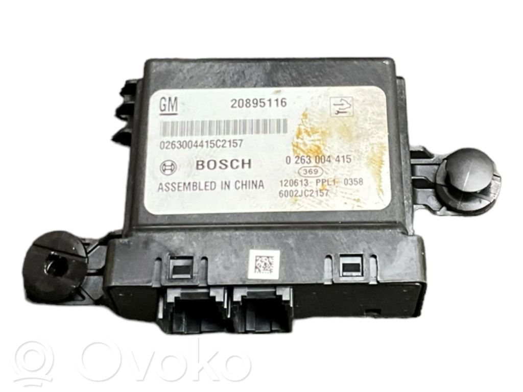 Chevrolet Orlando Unité de commande, module PDC aide au stationnement 