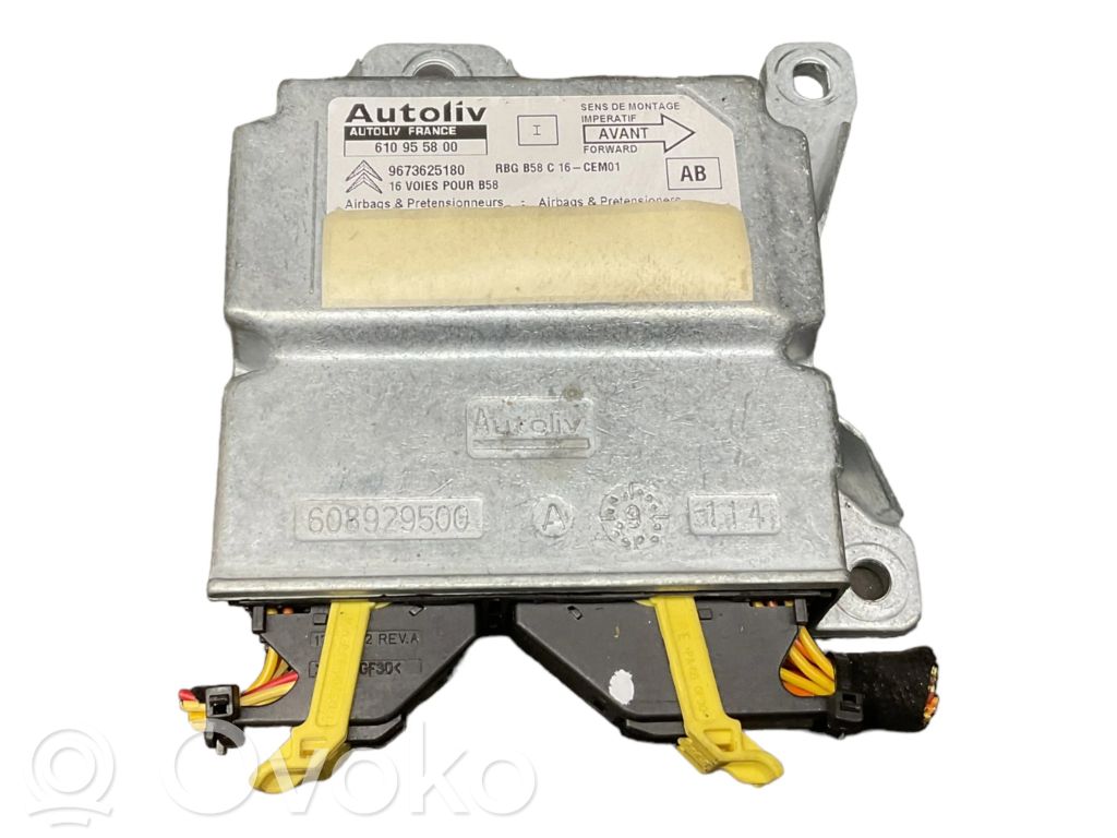 Citroen C4 Grand Picasso Sterownik / Moduł Airbag 