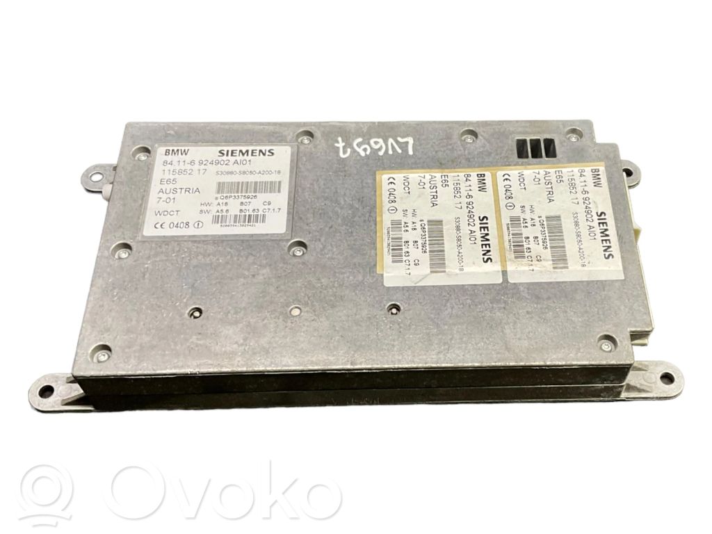 BMW 7 E65 E66 Telefono valdymo blokas 