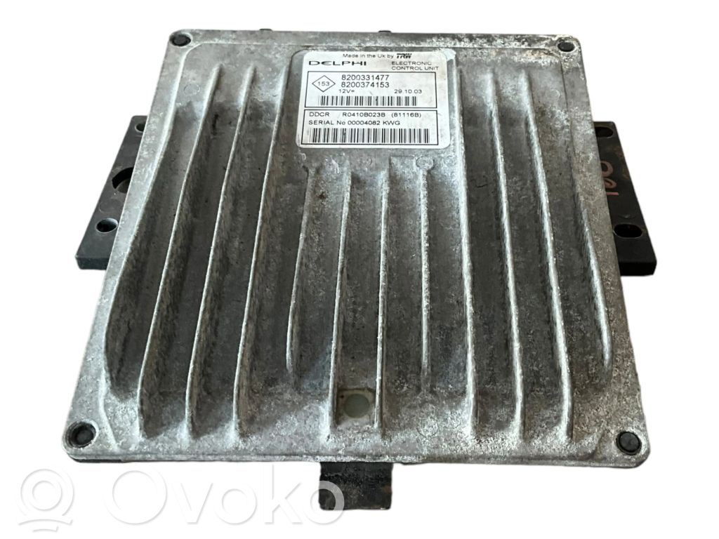 Renault Kangoo II Engine control unit/module 