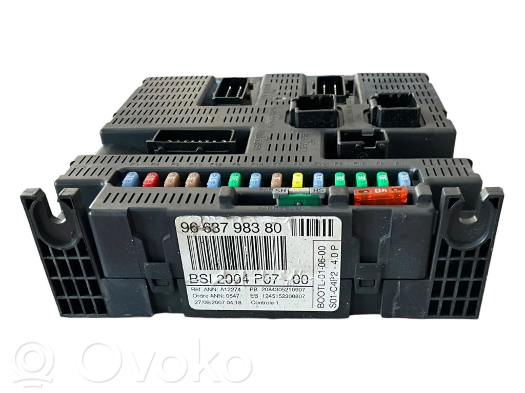 Peugeot 207 CC Comfort/convenience module 