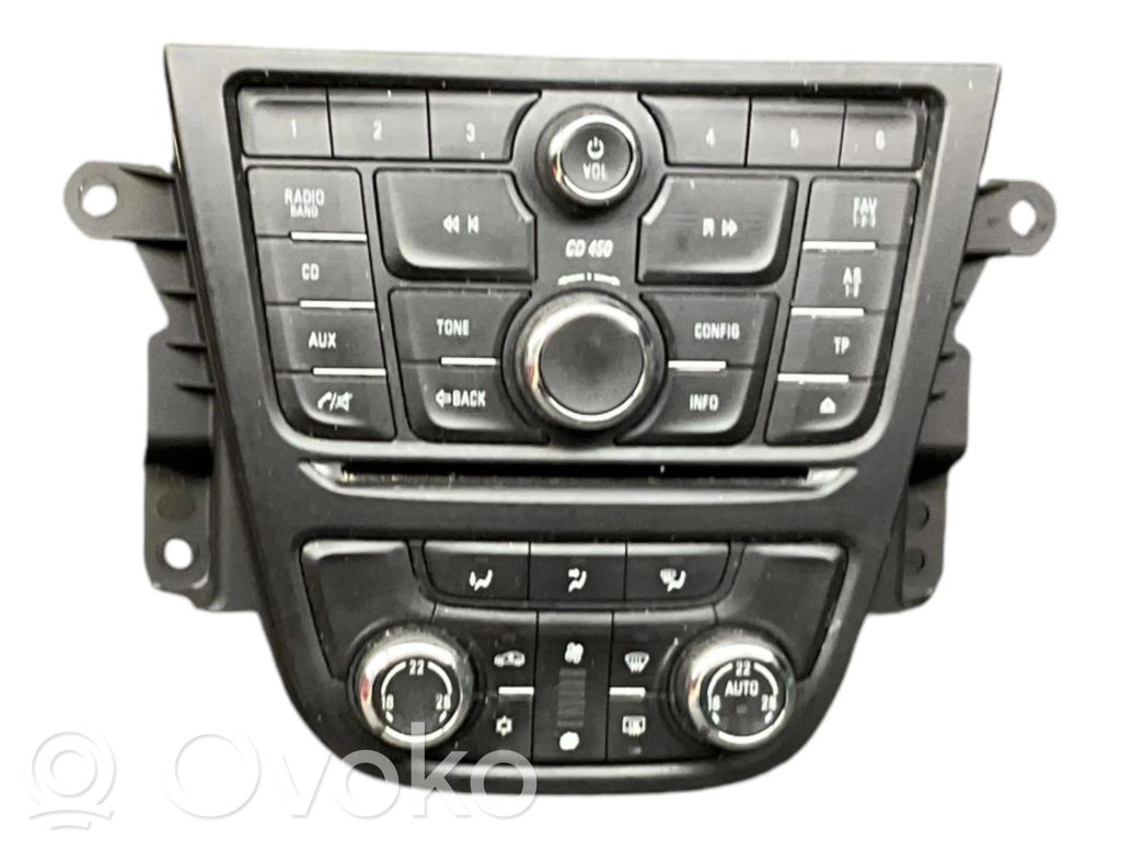 Opel Mokka Interior fan control switch 