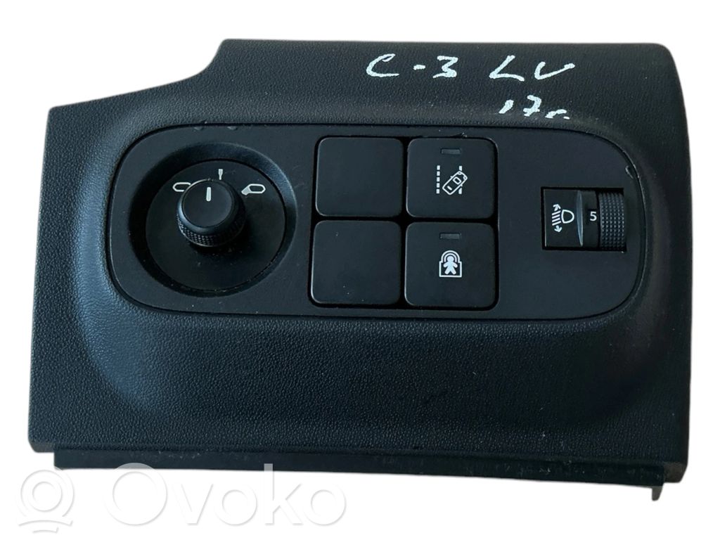 Citroen C3 Wing mirror switch 