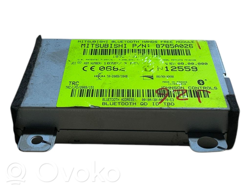 Unidad de control/módulo de bluetooth   8785A026,N12559