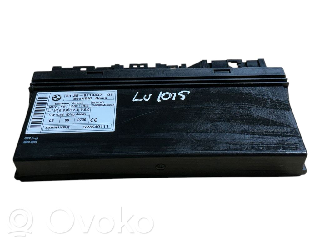BMW 5 E60 E61 Gateway valdymo modulis 
