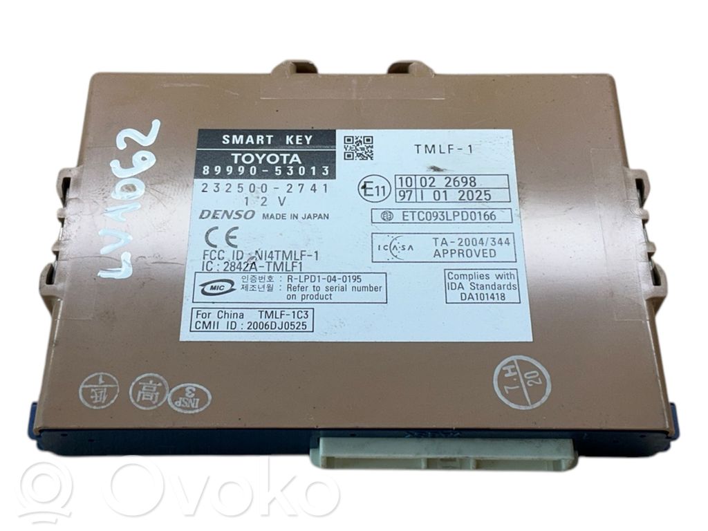 Lexus IS 220D-250-350 Unitate/modul de control fără cheie (KESSY) 