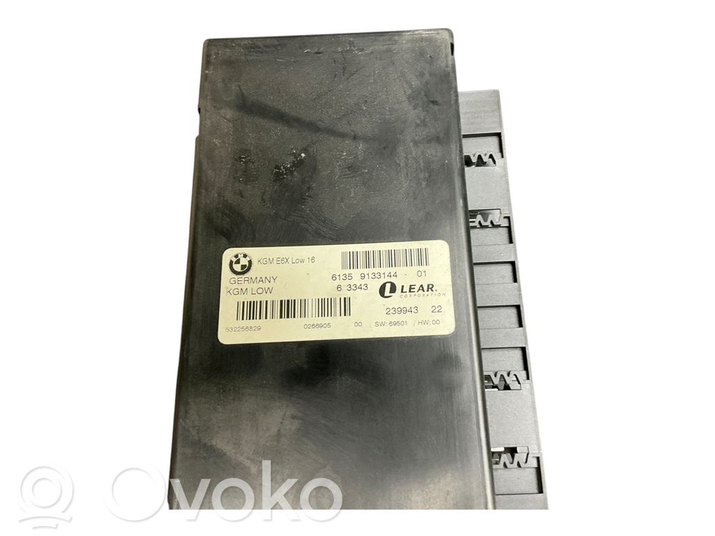 BMW 5 E60 E61 Módulo de confort/conveniencia 