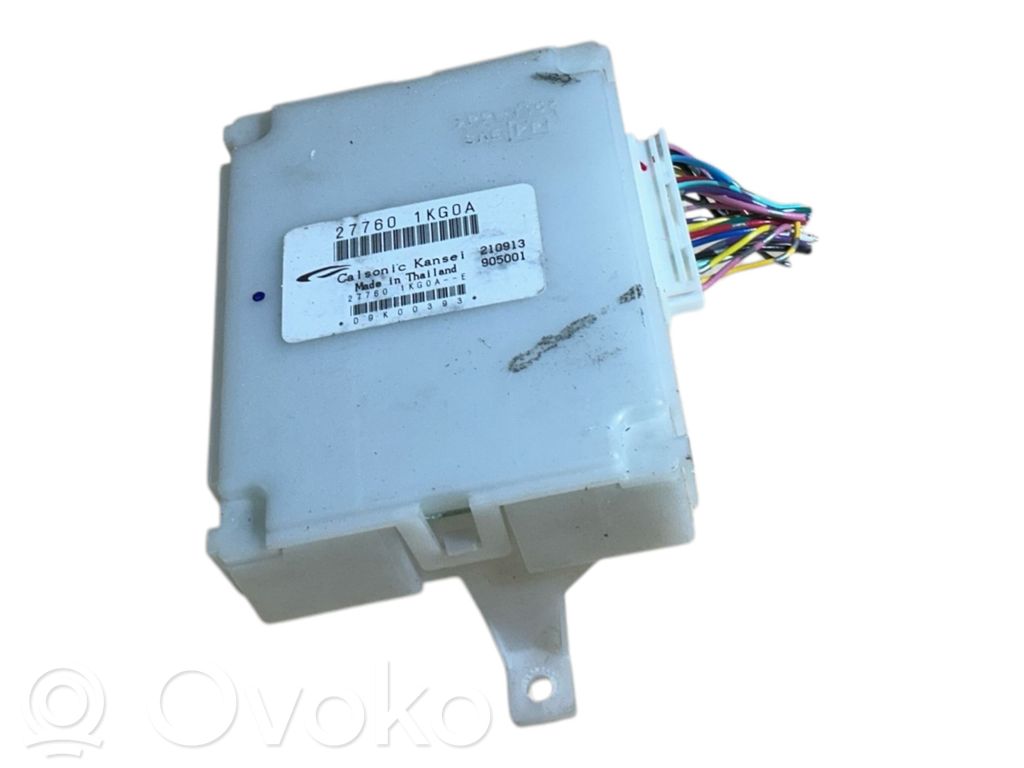 Nissan Juke I F15 Air conditioning/heating control unit 