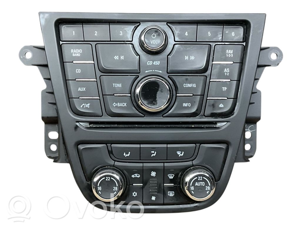 Opel Mokka Head unit multimedia control 