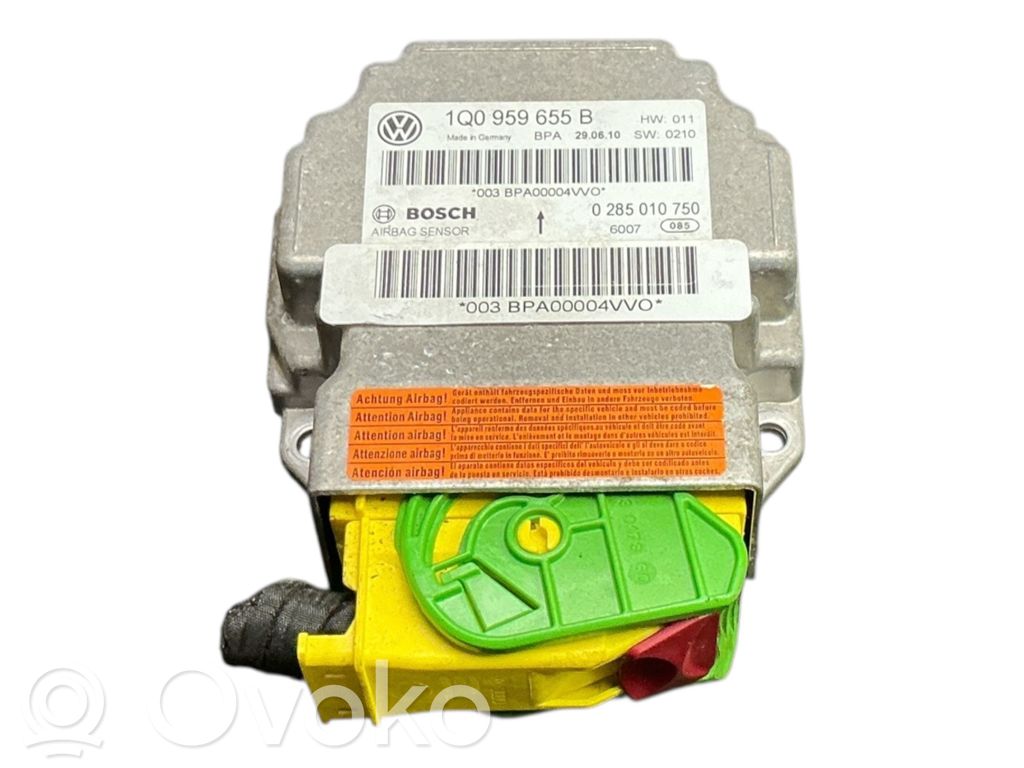 Volkswagen Eos Airbag control unit/module 
