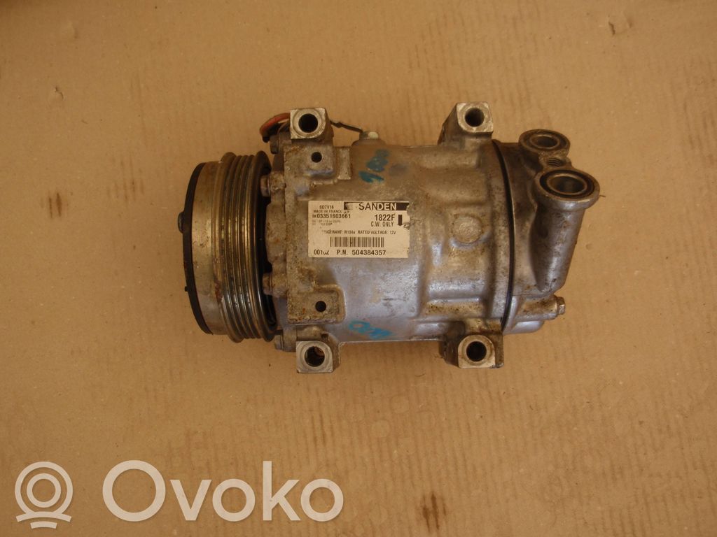 Fiat Ducato Compressore aria condizionata (A/C) (pompa) 