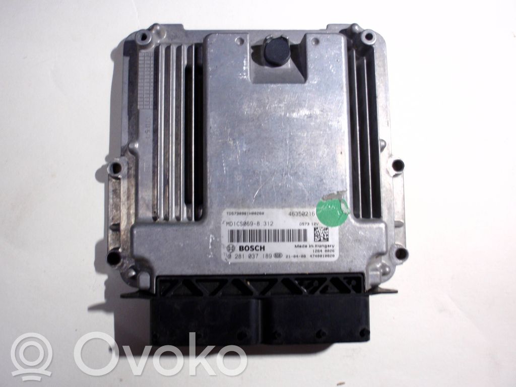 Fiat Ducato Engine ECU kit and lock set 