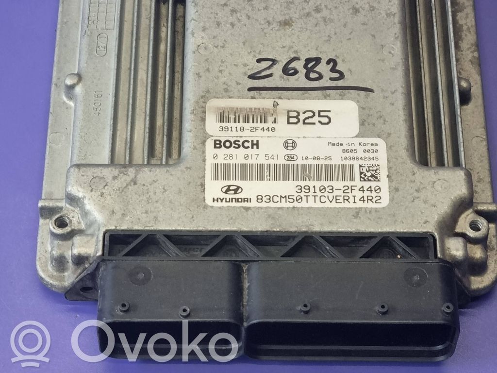 Engine control unit/module   391182F440,391032F440,0281017541
