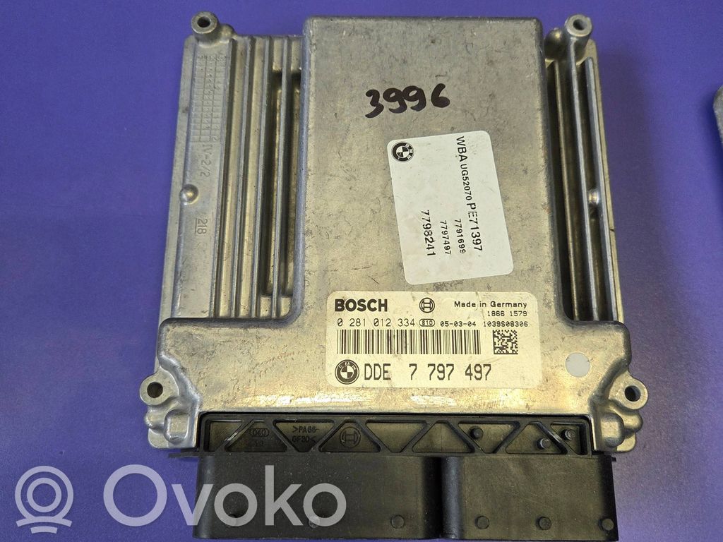 BMW 3 E90 E91 Engine control unit/module 