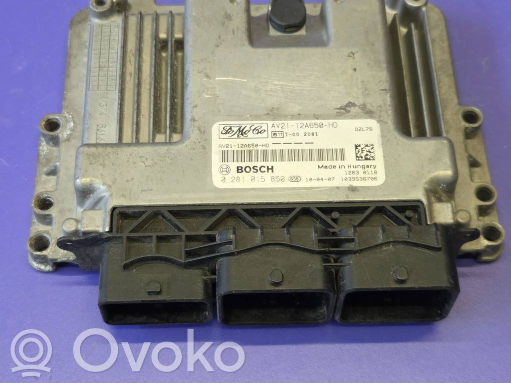Ford Fiesta Engine control unit/module 